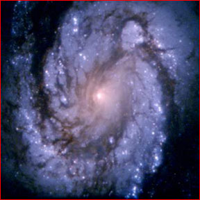 Scientific image of Spiral Galaxy M100